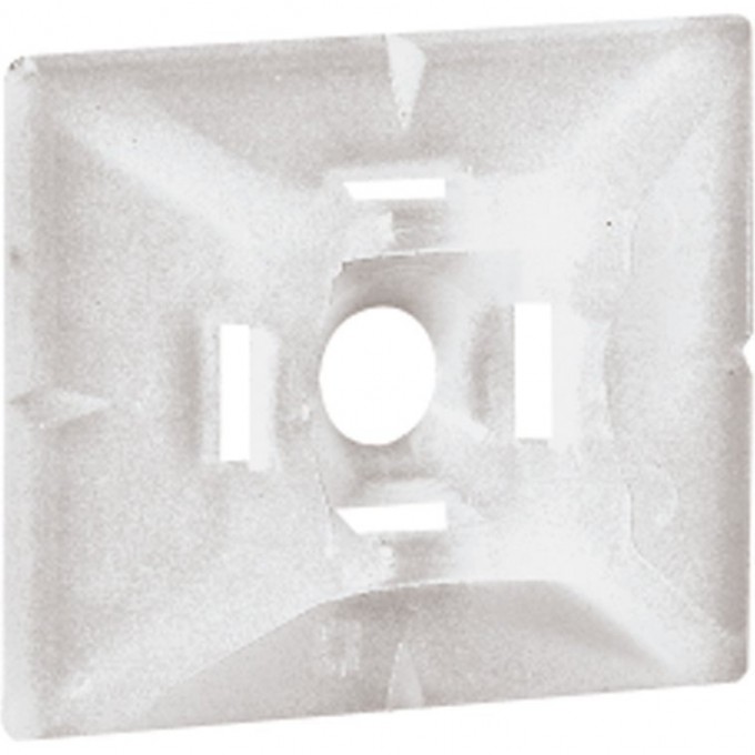 Самоклеющаяся площадка LEGRAND Colring - для хомутов шириной 4,6 мм, бесцветная 032065