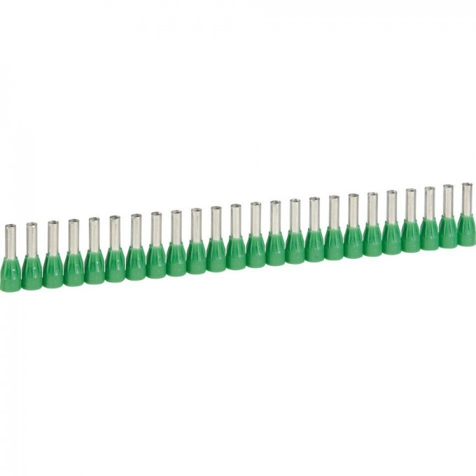 Наконечник в лентах LEGRAND Starfix для кабелей сечением 6 мм² зеленый 037668