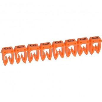 Маркер LEGRAND CAB 3 для кабеля 0,15-0,5 мм² цифра 3 оранжевый