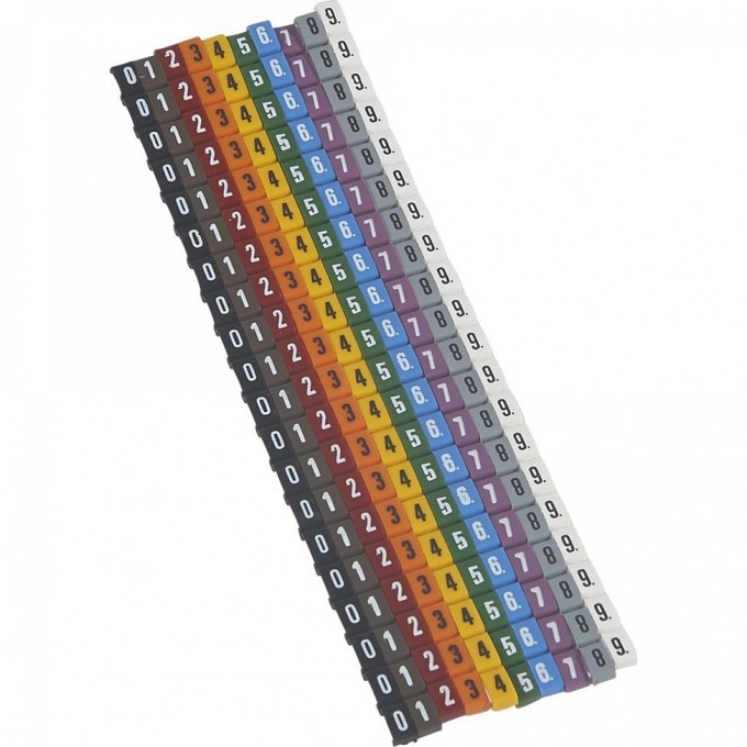 Набор маркеров LEGRAND Duplix 100 цифры от 0 до 9 038496