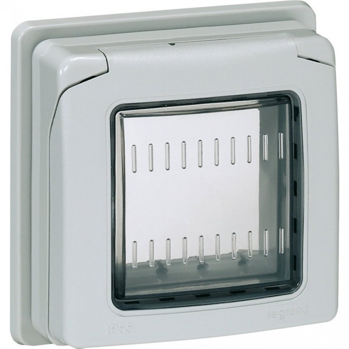Адаптер LEGRAND P17 Tempra Pro для встраиваемого монтажа Plexo IP 55 для розеток 16 А 053948