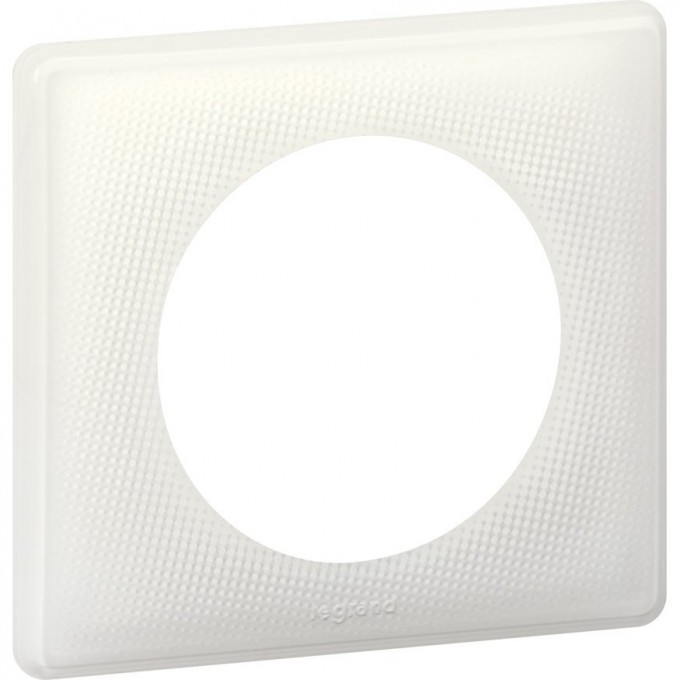 Рамка LEGRAND Celiane 1 пост Белый муар 066640