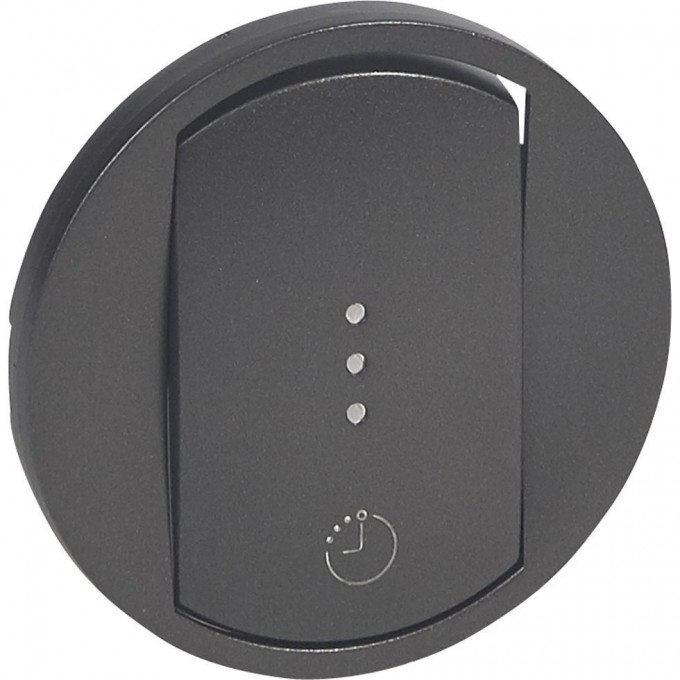 Лицевая панель LEGRAND Celiane выключатели Кат. № 0 670 51/ 674 23 графит 067936