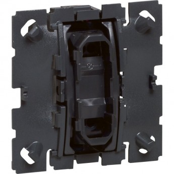 Выключатель LEGRAND Celiane однополюсный 10 AX 230 В серый Выключатель LEGRAND Celiane однополюсный 10 AX 230 В серый