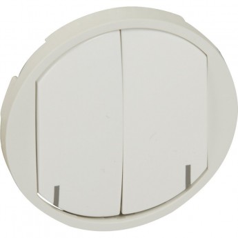 Клавиша управляющего устройства MyHome Play Zigbee 2-канального белый Клавиша управляющего устройства MyHome Play Zigbee 2-канального белый