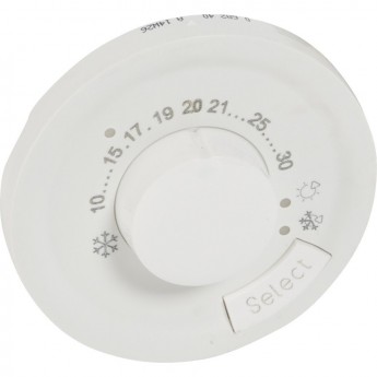 Лицевая панель LEGRAND Celiane комнатный термостат Кат. № 0 674 00 белый