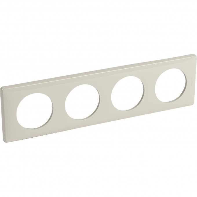 Рамка LEGRAND Celiane 4 поста слоновая кость 068694