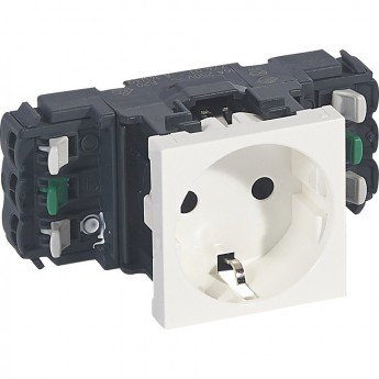 Розетка LEGRAND Mosaic 2К+3 для установки в кабель-канале автоматические клеммы стандартная белый Розетка LEGRAND Mosaic 2К+3 для установки в кабель-канале автоматические клеммы стандартная белый