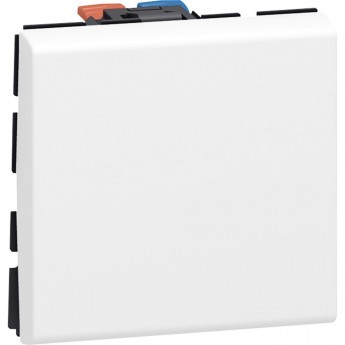 Выключатель LEGRAND Mosaic 10 AX 250 В 2 модуля белый