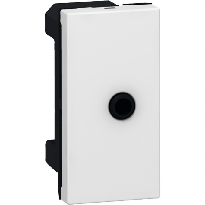 Аудио розетка LEGRAND Mosaic гнездо 3,5 мм разъём 1 модуль белая 078764