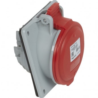 Розетка LEGRAND встраиваемая 16А 3К+H+З 380 В IP 44 серый Розетка LEGRAND встраиваемая 16А 3К+H+З 380 В IP 44 серый