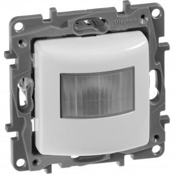 Датчик движения LEGRAND Etika без нейтрали 400 Вт белый
