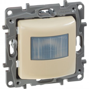 Датчик движения LEGRAND Etika без нейтрали 400 Вт слоновая кость Датчик движения LEGRAND Etika без нейтрали 400 Вт слоновая кость