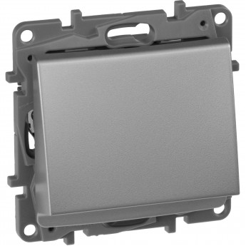 Выключатель LEGRAND Etika для гостиничных номеров с выдержкой времени и подсветкой алюминий Выключатель LEGRAND Etika для гостиничных номеров с выдержкой времени и подсветкой алюминий