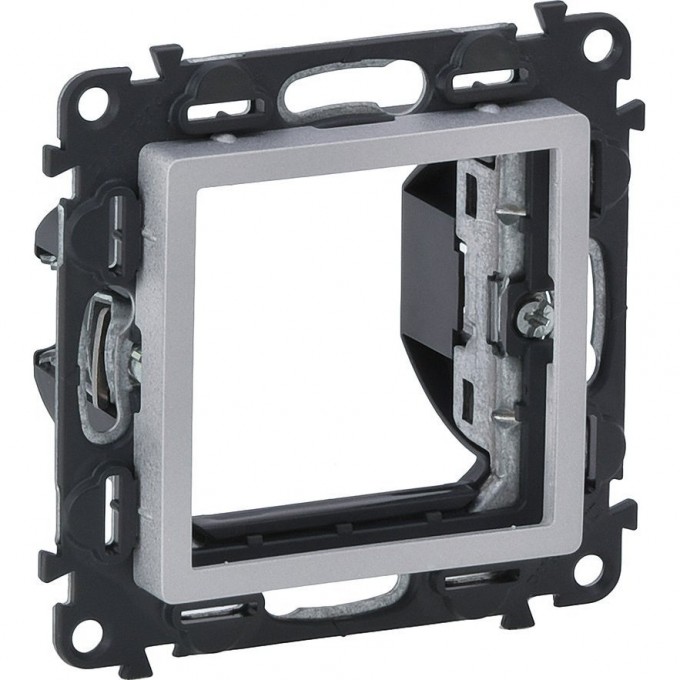 Адаптер LEGRAND Valena LIFE для механизмов Mosaic 2-модульных алюминий 752344