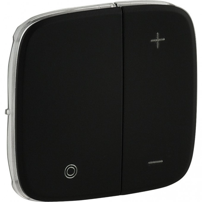 Лицевая панель LEGRAND Valena ALLURE для кнопочного светорегулятора антрацит 752088