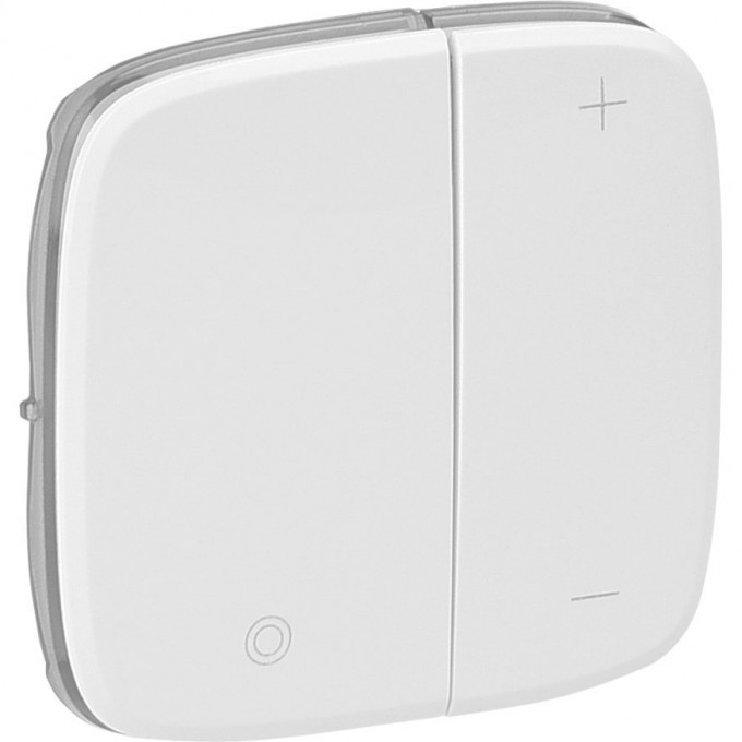 Лицевая панель LEGRAND Valena ALLURE для кнопочного светорегулятора белая 752085