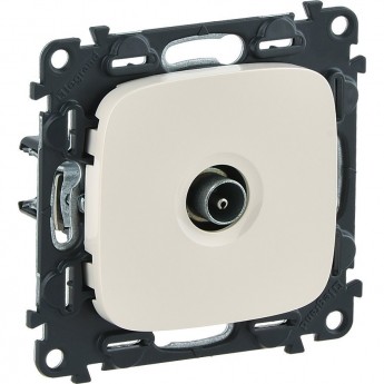 Розетка LEGRAND Valena ALLURE ТВ c топологией "звезда" 0-2400 МГц с лицевой панелью слоновая кость Розетка LEGRAND Valena ALLURE ТВ c топологией "звезда" 0-2400 МГц с лицевой панелью слоновая кость