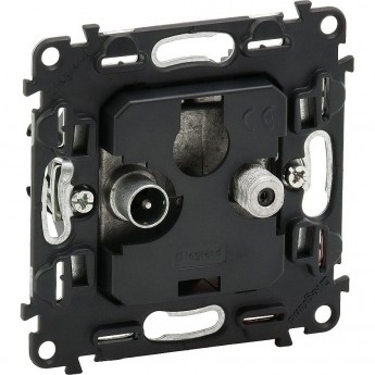 Розетка LEGRAND Valena IN'MATIC TV-SAT "звезда" 5-862МГц/950-2400 МГц Розетка LEGRAND Valena IN'MATIC TV-SAT "звезда" 5-862МГц/950-2400 МГц