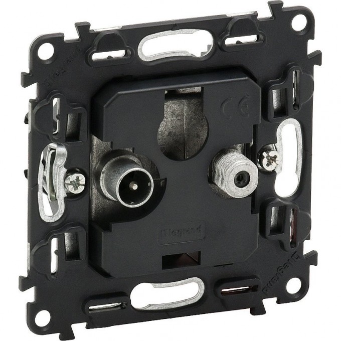 Розетка LEGRAND Valena IN'MATIC TV-SAT "звезда" 5-862МГц/950-2400 МГц 753057