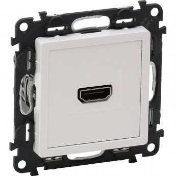 Розетка LEGRAND Valena LIFE для аудио/видео устройств HDMI Тип А с лицевой панелью белый