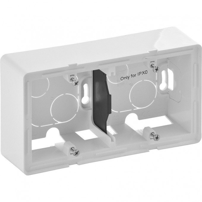 Коробка LEGRAND Valena LIFE для накладного монтажа 2-постовая белый 754192