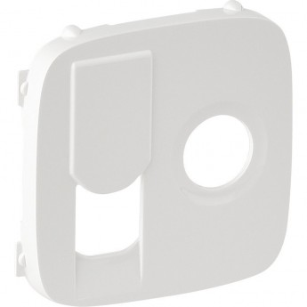Лицевая панель LEGRAND Valena ALLURE для розетки TV-RJ45 белая