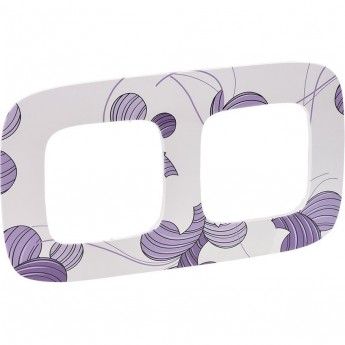 Рамка LEGRAND Valena ALLURE 2-постовая универсальная флора Рамка LEGRAND Valena ALLURE 2-постовая универсальная флора