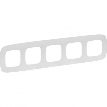 Рамка LEGRAND Valena ALLURE 5-постовая универсальная белый