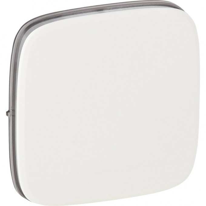 Лицевая панель LEGRAND Valena ALLURE для переключателя промежуточного белая 755075