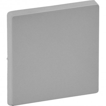 Лицевая панель LEGRAND Valena LIFE для выключателей одноклавишных алюминий Лицевая панель LEGRAND Valena LIFE для выключателей одноклавишных алюминий