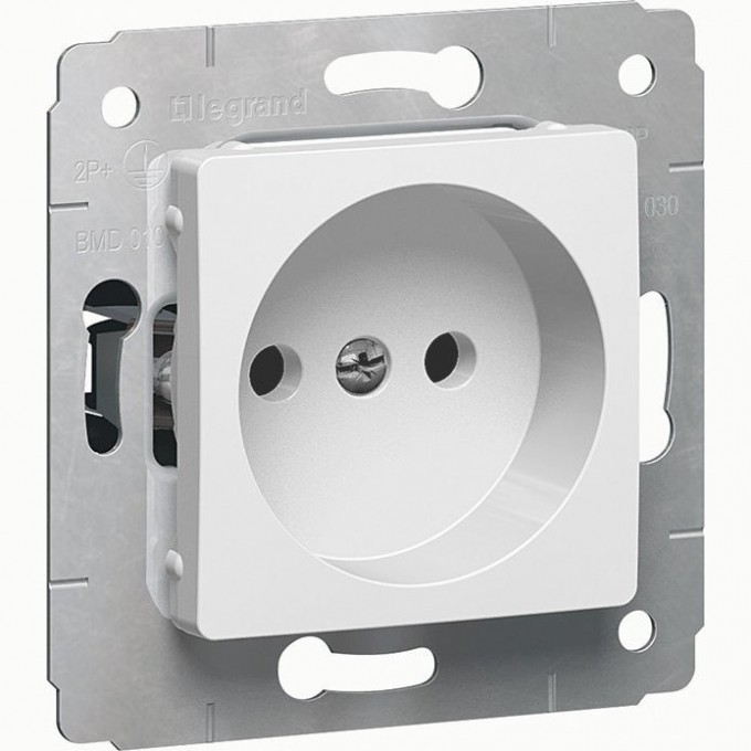 Розетка LEGRAND Cariva 2К 16 А 250 В белый 773616