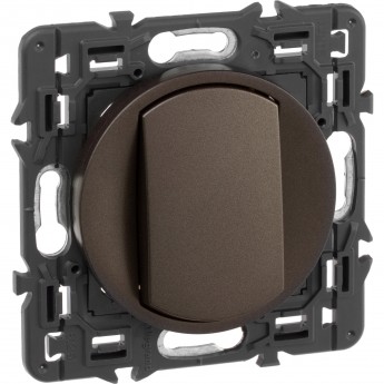 Переключатель LEGRAND Celiane на 2 направления графит Переключатель LEGRAND Celiane на 2 направления графит