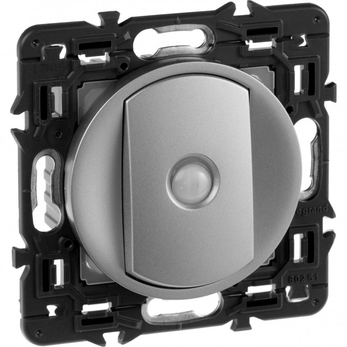 Переключатель LEGRAND Celiane со встроенным датчиком движения, титан SET-1-067012-03