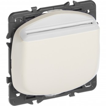 Выключатель LEGRAND Celiane с ключом-карточкой слоновая кость Выключатель LEGRAND Celiane с ключом-карточкой слоновая кость