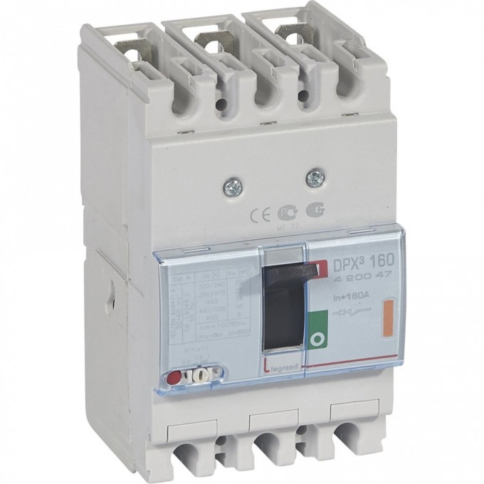 Автоматический выключатель LEGRAND DPX3 160 3Р 160А 25кА 420047