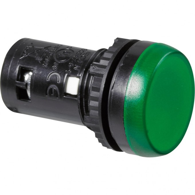 Индикаторная лампа моноблочная LEGRAND OSMOZ 24В зеленая 24602