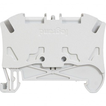 Клемма пружинная LEGRAND Viking 4х6 - 1 вход/1 выход, серый