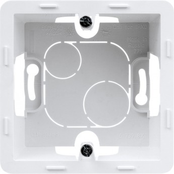Коробка накладного монтажа LEGRAND INSPIRIA 1 пост белый