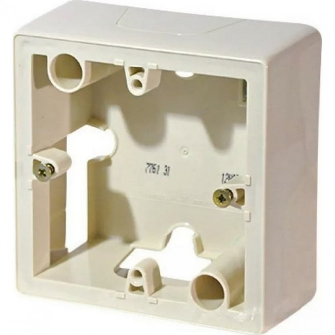 Коробка установочная LEGRAND ОП VALENA 1п слоновая кость 776131