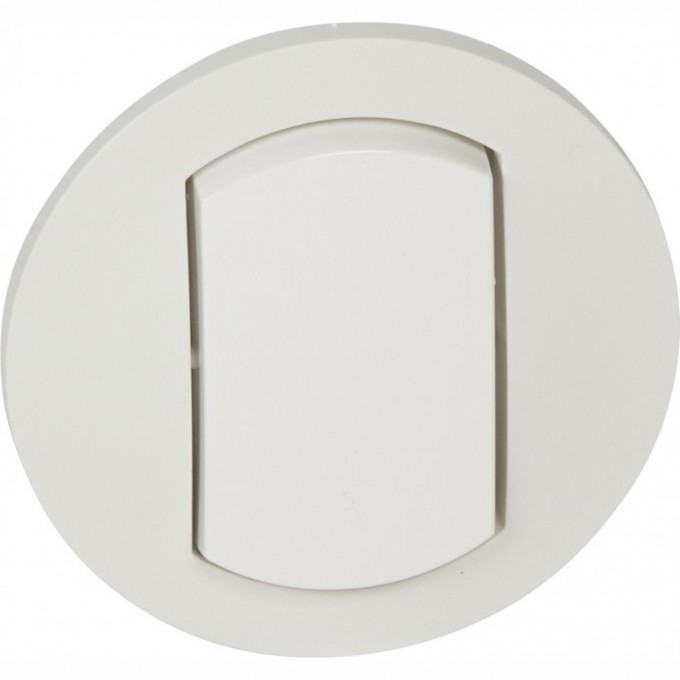 Лицевая панель LEGRAND Celiane для одноклавишного переключателя IP 44, белая 67801