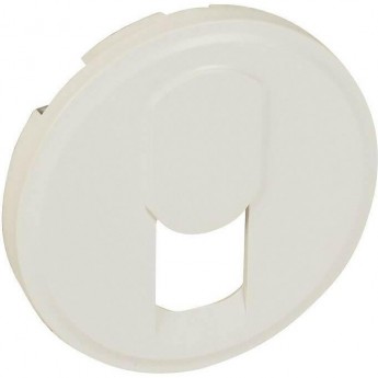 Лицевая панель LEGRAND Celiane розетки телефонной, белый