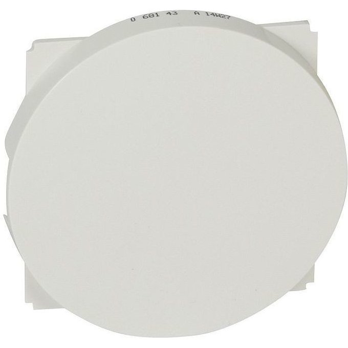 Лицевая панель заглушки LEGRAND Celiane, белый 68143