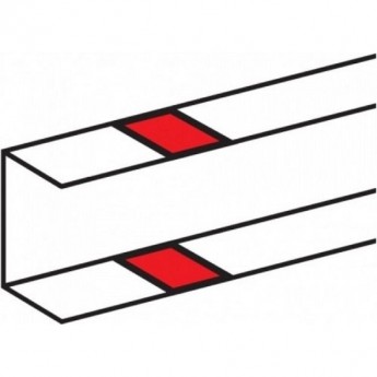 Накладка на стык профиля LEGRAND DLP 50x105 на защелках