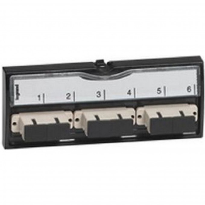 Оптическая вставка LEGRAND SC 6 волокон многомодовая LCS² 033517