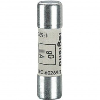 Плавкая вставка LEGRAND Gg 10х38 4А 500В, без индикации