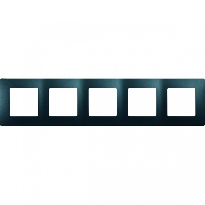 Рамка LEGRAND Etika 5 постов антрацит 672585