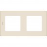 Рамка LEGRAND INSPIRIA 2 поста слоновая кость 673941