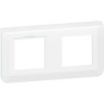 Рамка LEGRAND MOSAIC 2x2 модуля - антимикробная 078725L