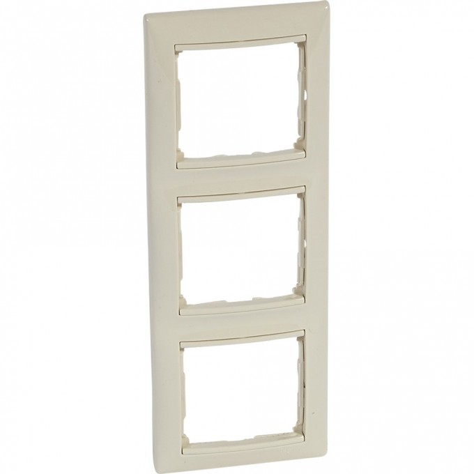 Рамка LEGRAND VALENA 3 поста вертикальная слоновая кость 774357